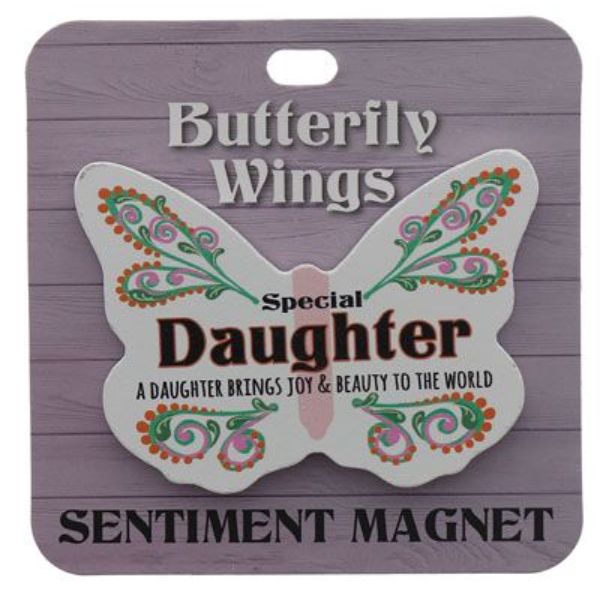 Special Daughter Butterfly Magnet
