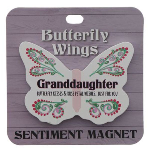 Special Granddaughter Butterfly Magnet