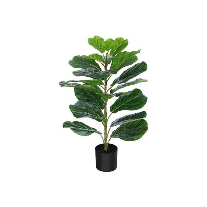 Artificial Fiddle Leaf Potted Plant - 80cm