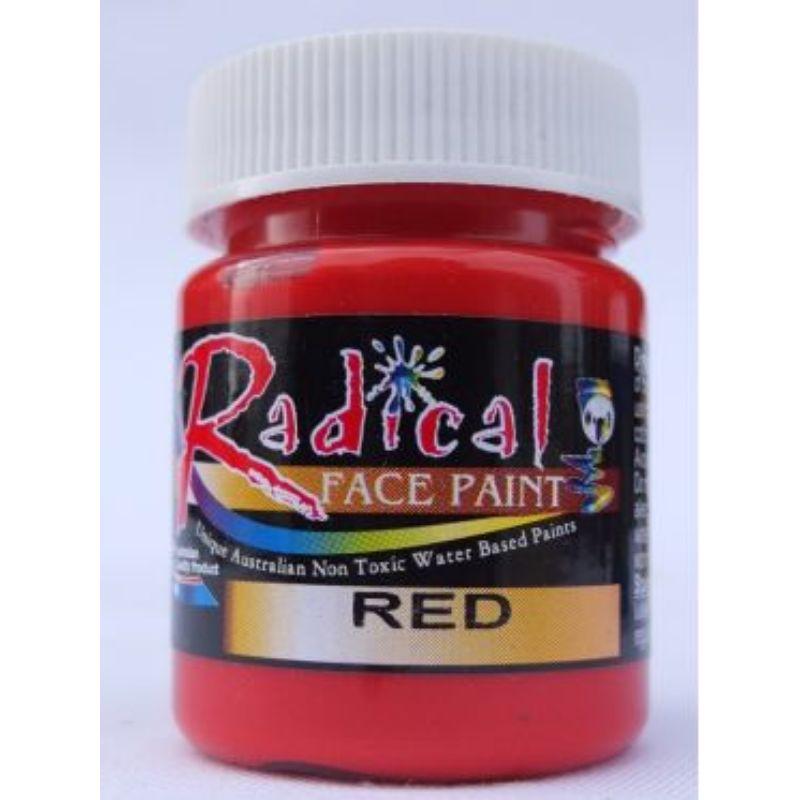 Reno Red Face Paint - 40ml