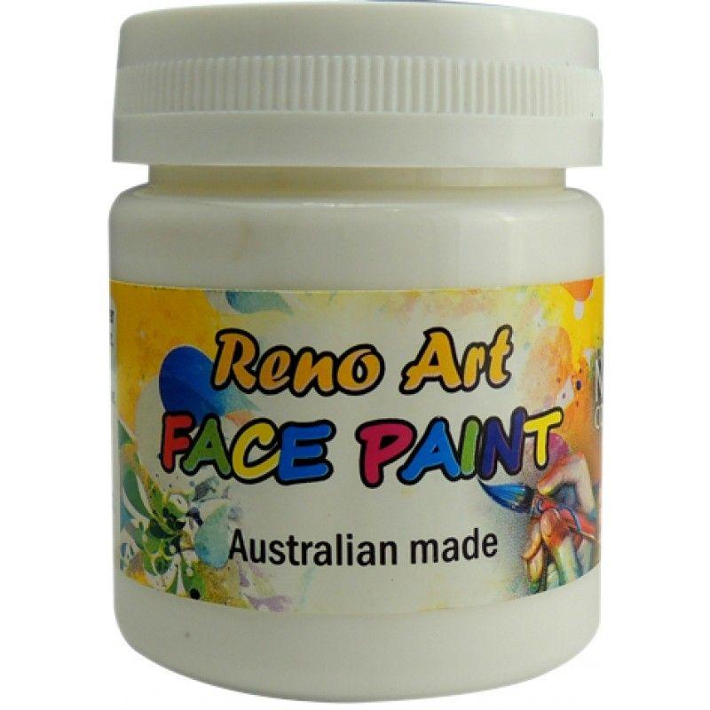 Reno White Face Paint - 40ml