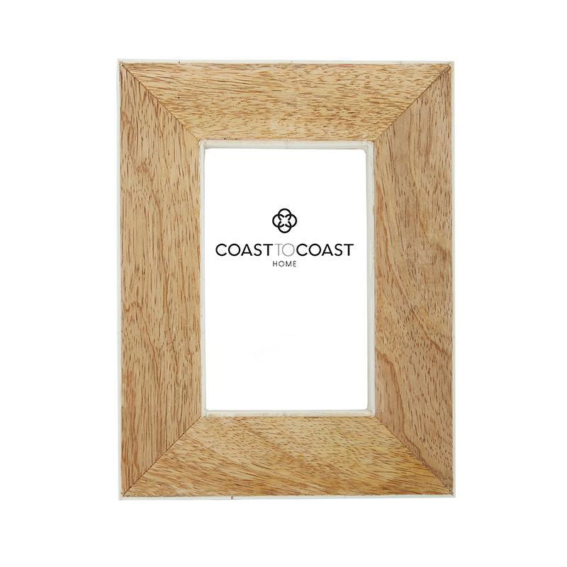 Natural Elliot Wood Resin Photo Frame - 16cm x 21cm