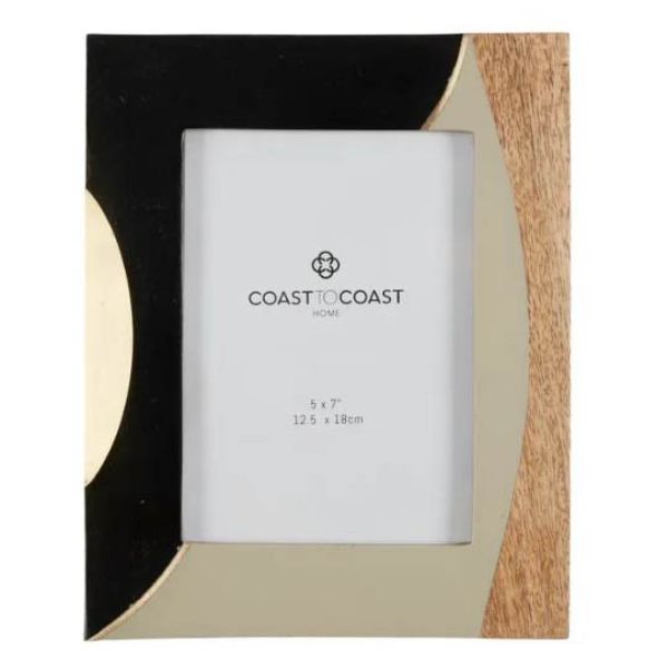 Splice Wood Resin 5x7 Photo Frame - 19cm x 24cm