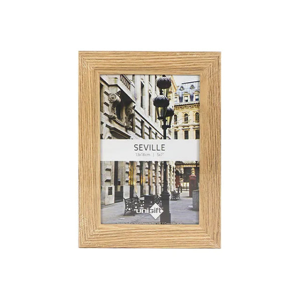 Natural Seville Photo Frame - 13cm x 18cm