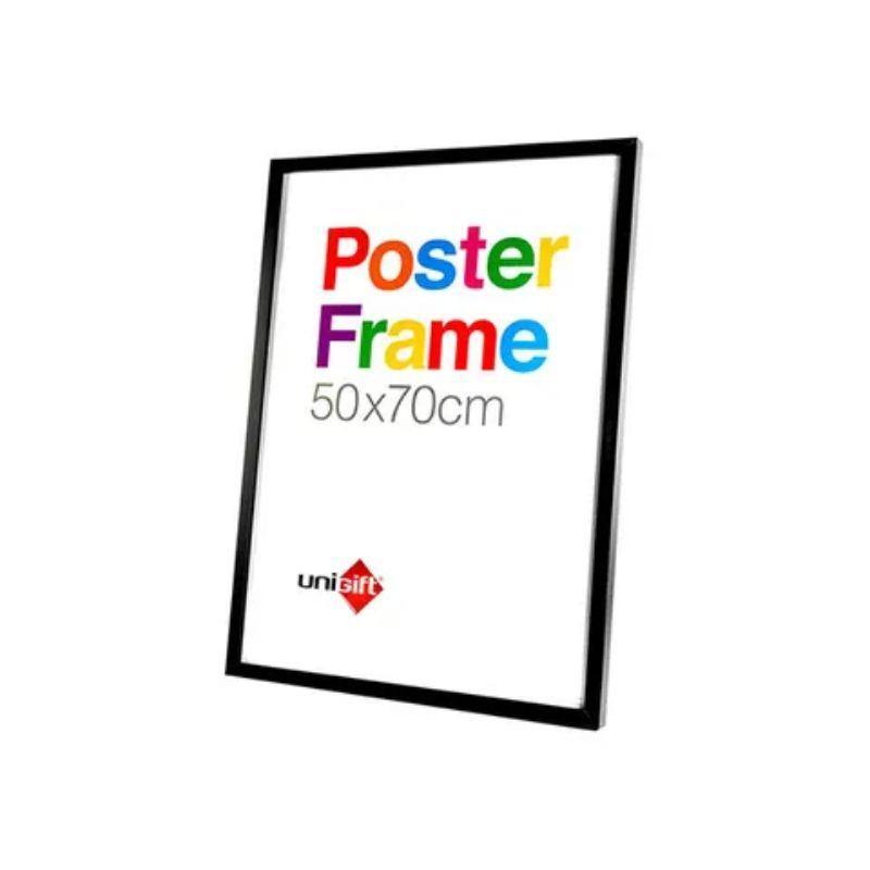 Black MDF Poster Frame - 50cm x 70cm - The Base Warehouse