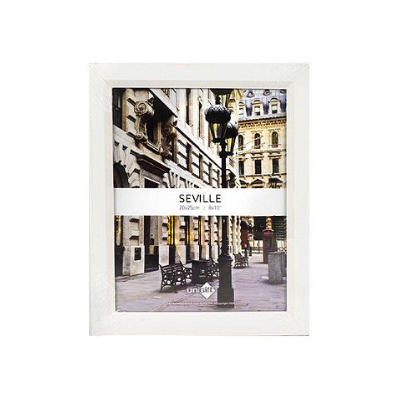 White Seville Frame - 20cm x 25cm