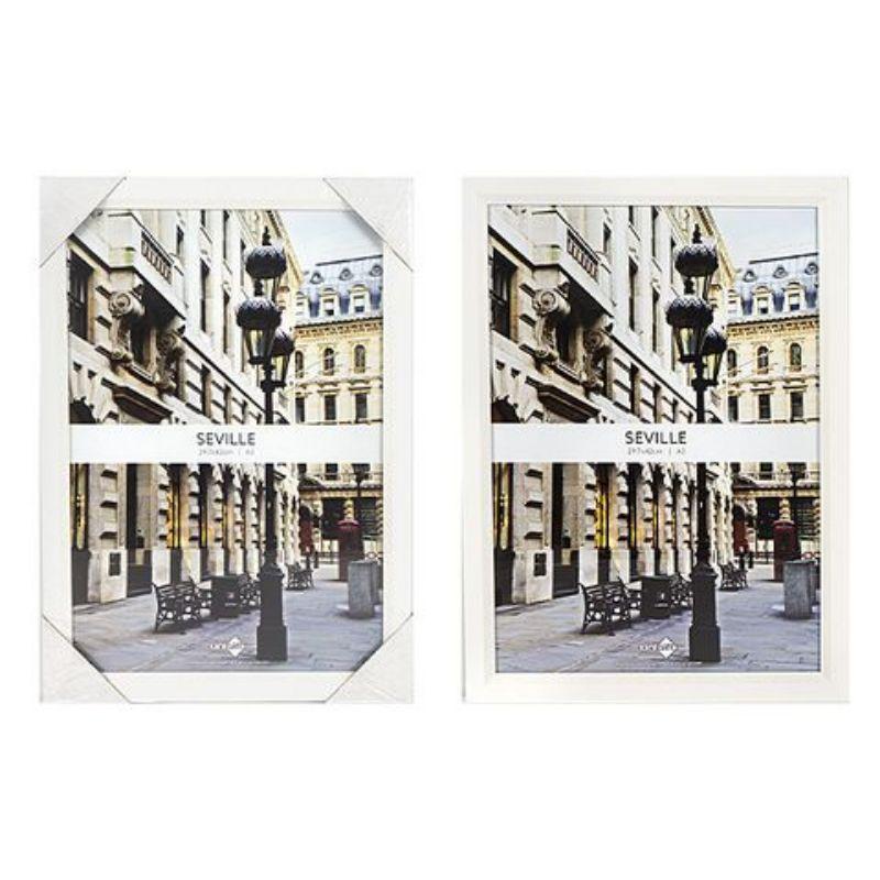 White Seville Frame - A3