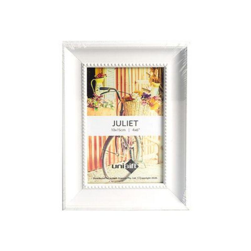 White Juliet Frame - 10cm x 15cm