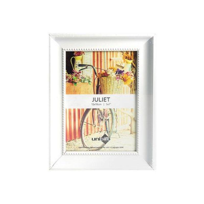 White Juliet Frame - 13cm x 18cm