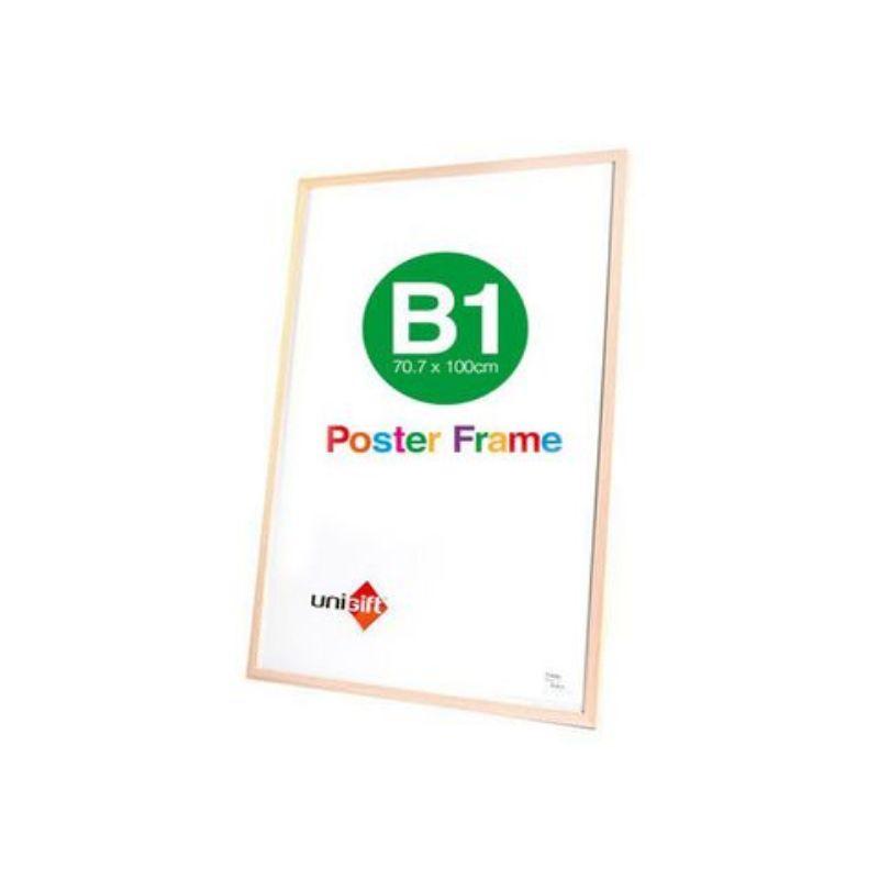 Natural MDF Poster Frame - 70.7cm x 100cm / B1