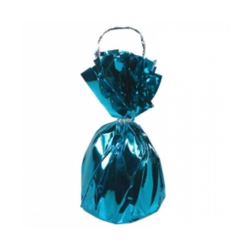 Classic Turquoise Foil Balloon Weight - 185g