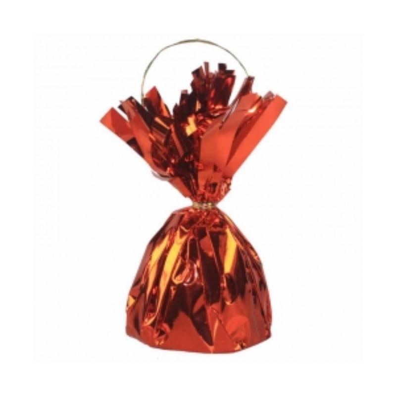 Orange Foil Balloon Weight - 185g