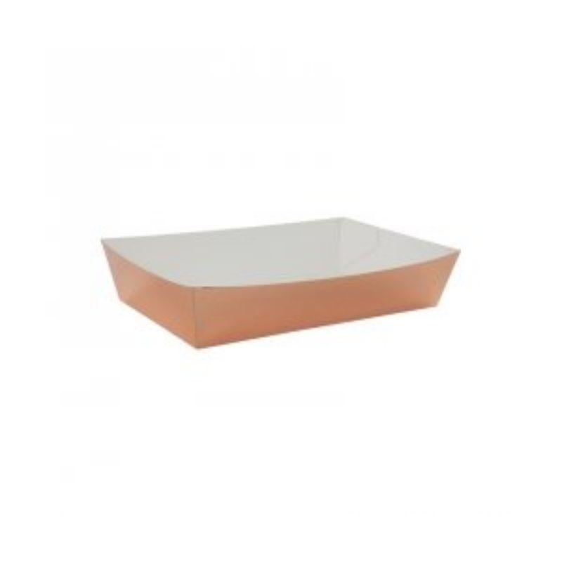 10 Pack Rose Gold Lunch Tray
