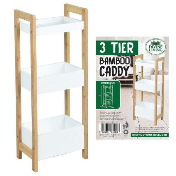 3 Tier Bamboo Caddy