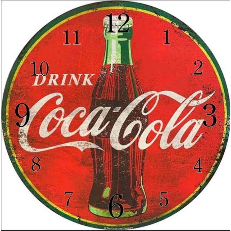 Coca-Cola Drink Coke Clock - 30cm