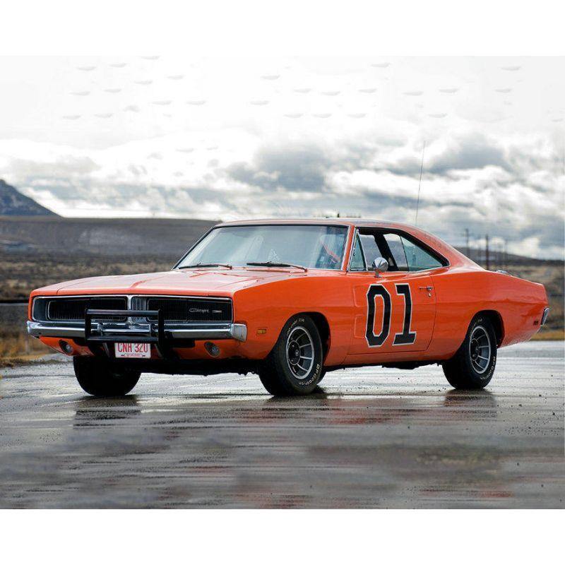 Dodge Charger Plaque Sign - 25cm x 20cm - The Base Warehouse