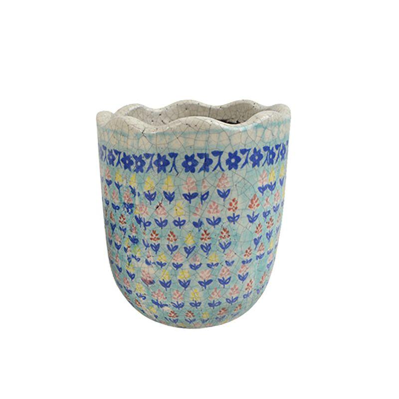 Cali Ceramic Pot - 15.5cm x 18cm