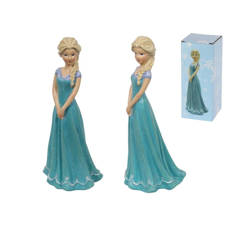 Ice Princess in Blue Dress in Gift Box - 17cm