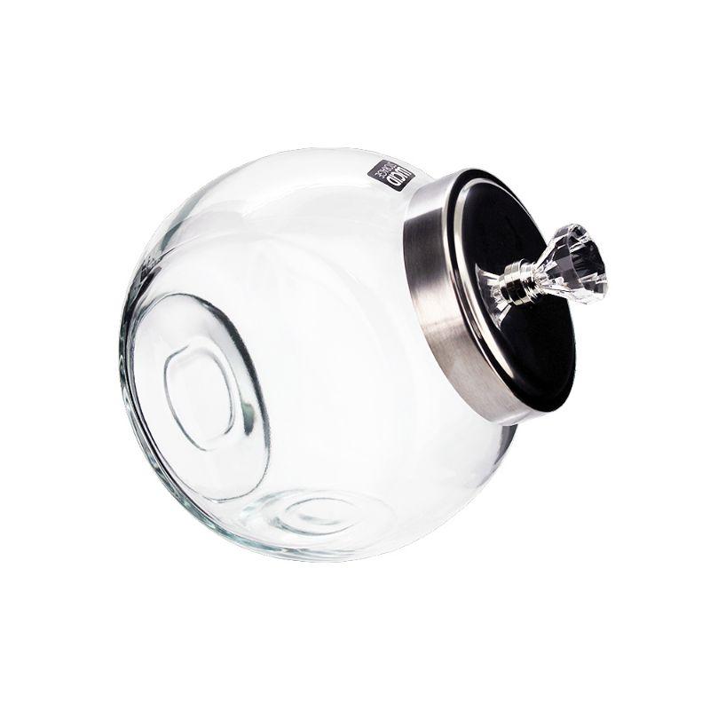 Glass Jar with Metal Lid - 1.8L