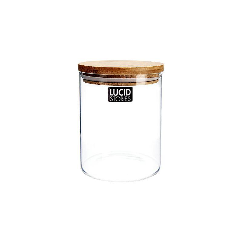 Glass Borosilicate with Lid - 700ml