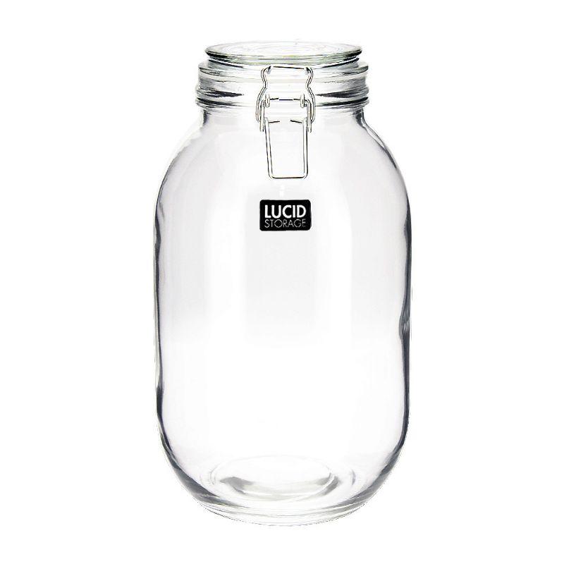 Glass Canister with Z Clip - 3L