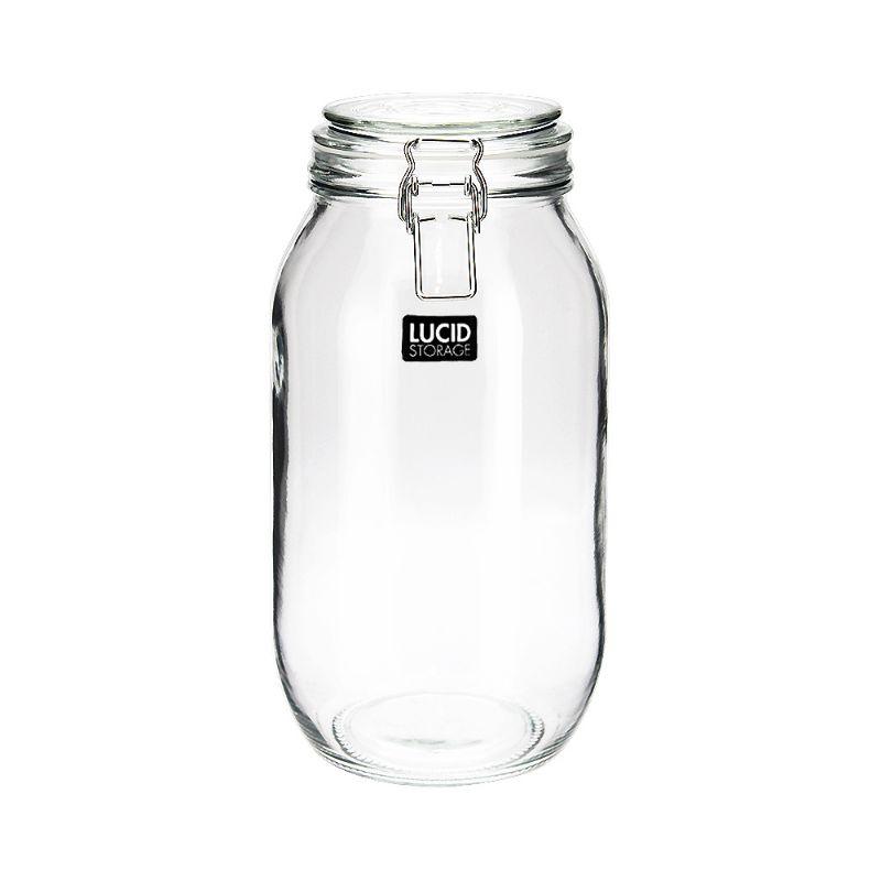 Glass Canister with Z Clip - 2.15L