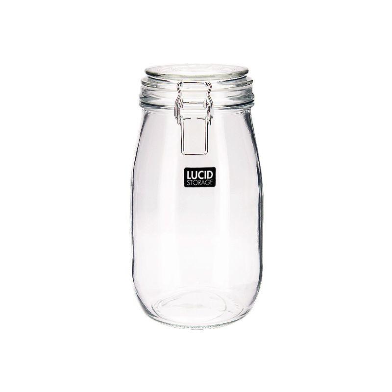 Glass Canister with Z Clip - 1.5L