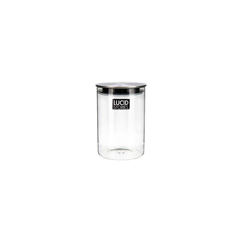Glass Jar with Metal Lid - 240ml