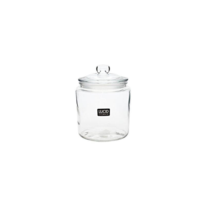 Glass Knob Jar 925ml - 11.9cm x 15.5cm