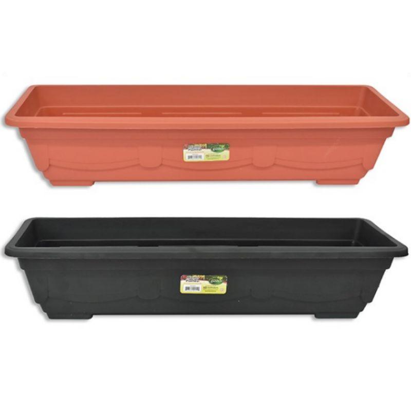 Plastic Rectangle Planter Pot - 68.6cm x 20.6cm