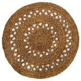 Load image into Gallery viewer, Natural Coco Seagrass Round Rug - 180cm
