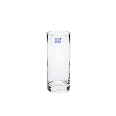 Glass Cylinder Vase - 8cm x 20cm - The Base Warehouse