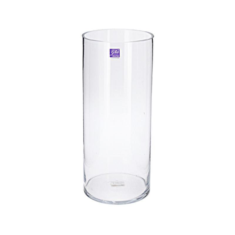 Glass Cylinder Vase - 15cm x 35cm