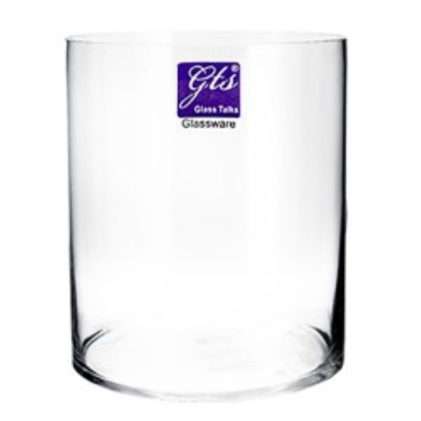 Glass Cylinder Vase - 15cm x 20cm