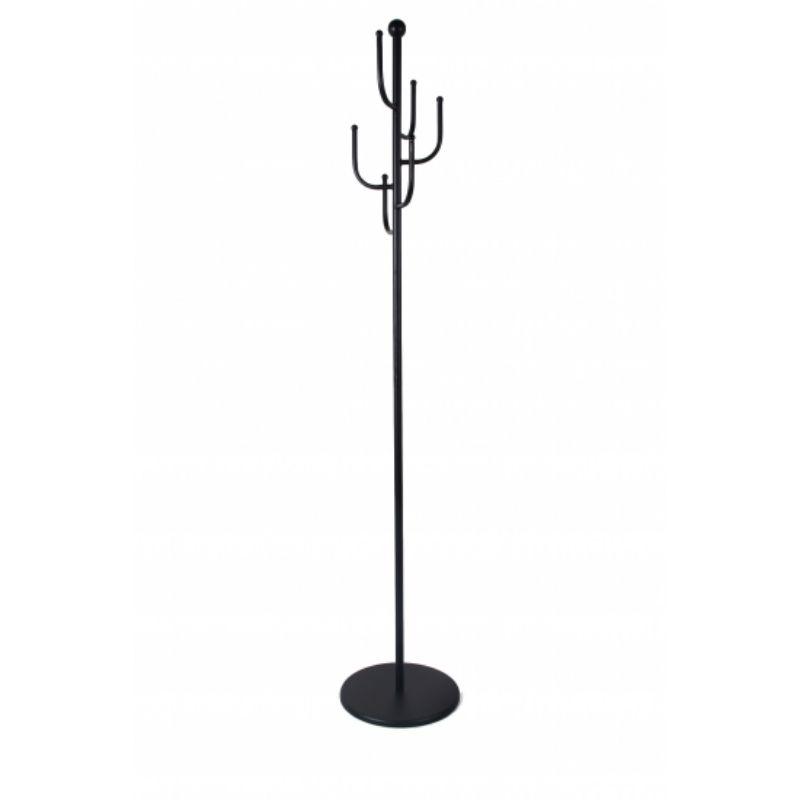 Metal Black Coat Stand - 32.5cm x 174cm x 32.5cm