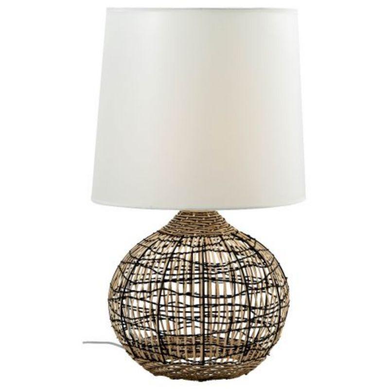 Natural Capri Natural Woven Table Lamp - 43cm x 66cm