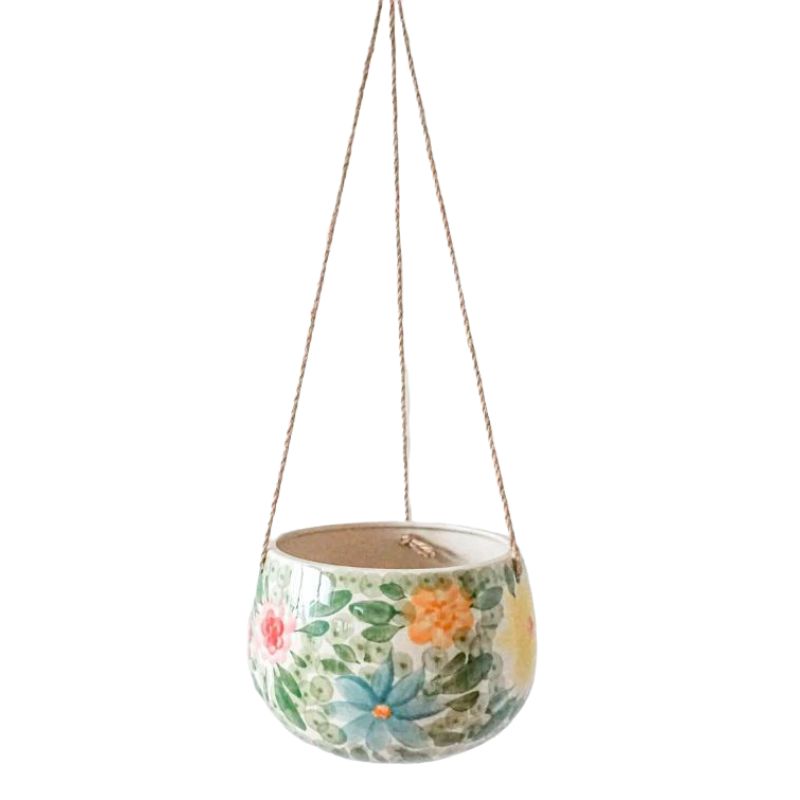Gardenia Wide Hanging Pot Planter - 20cm x 20cm x 14cm