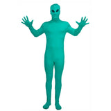 Load image into Gallery viewer, Adult Green Alien Jumpsuit Costume - L/XL
