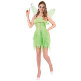 Load image into Gallery viewer, Womens Green Fairy Dress Costume - XS/S

