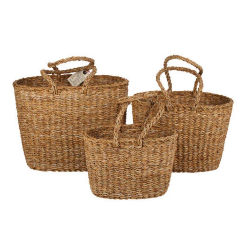 Aldgate Seagrass Basket - 40cm x 35cm x 30cm