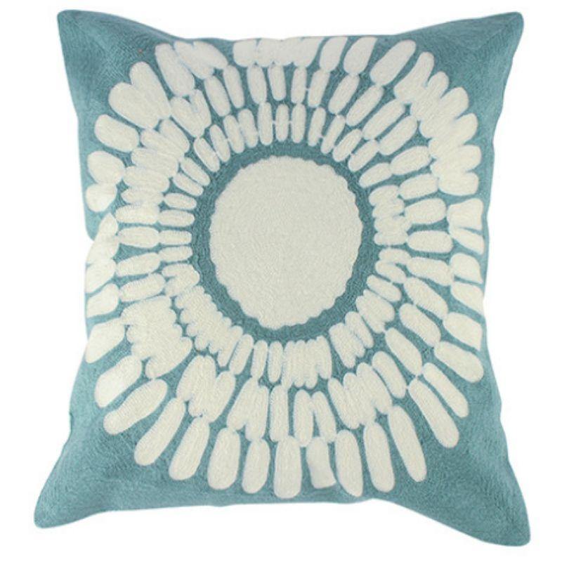 Oma Sea Green Cushion - 45cm x 45cm - The Base Warehouse