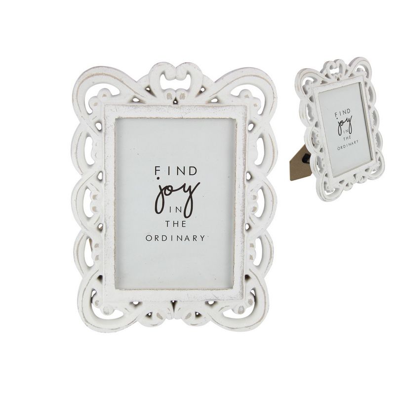 MDF Heart Filigree Photo Frame in Gift Box - 26cm x 20cm