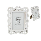 Load image into Gallery viewer, MDF Heart Filigree Photo Frame in Gift Box - 26cm x 20cm
