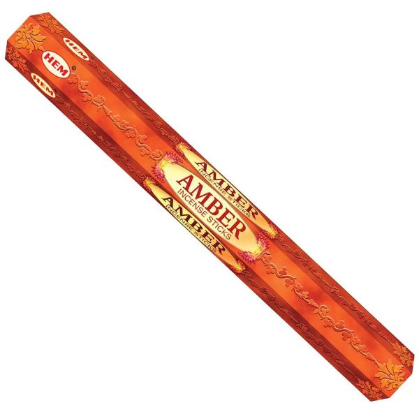 Hem Hexa Amber Incense Sticks