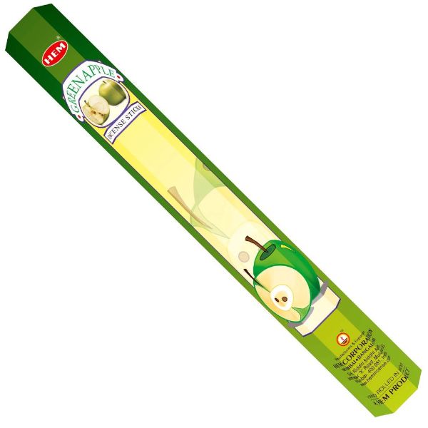Hem Hexa Green Apple Incense Sticks