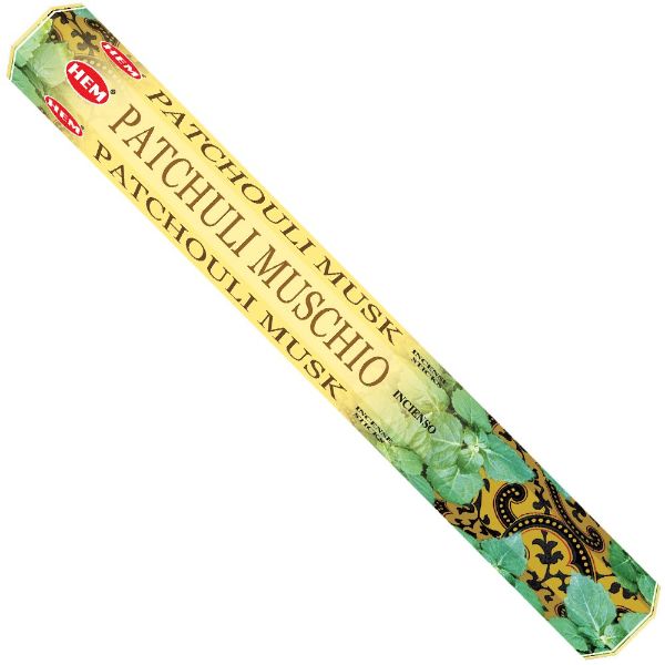 Hem Hexa Patchouli Musk Incense Sticks