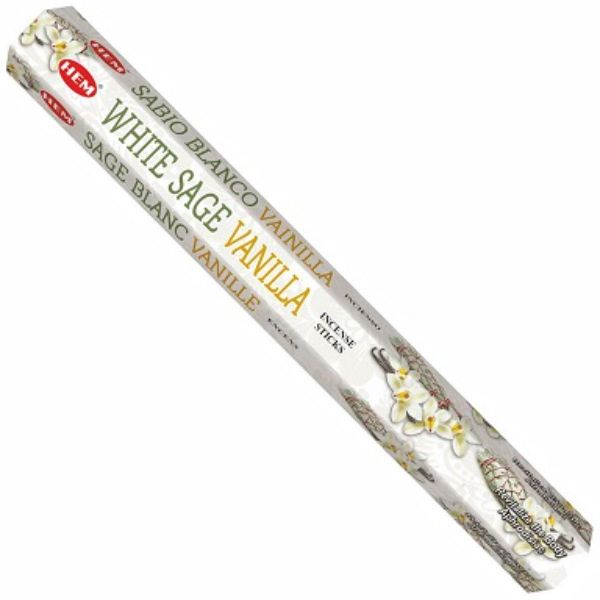 Hem Hexa White Sage Vanilla Incense Sticks