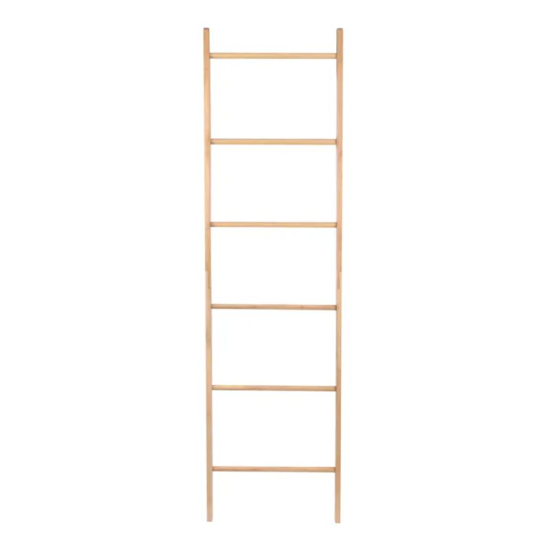 Freestanding Bamboo Towel Ladder - 180cm