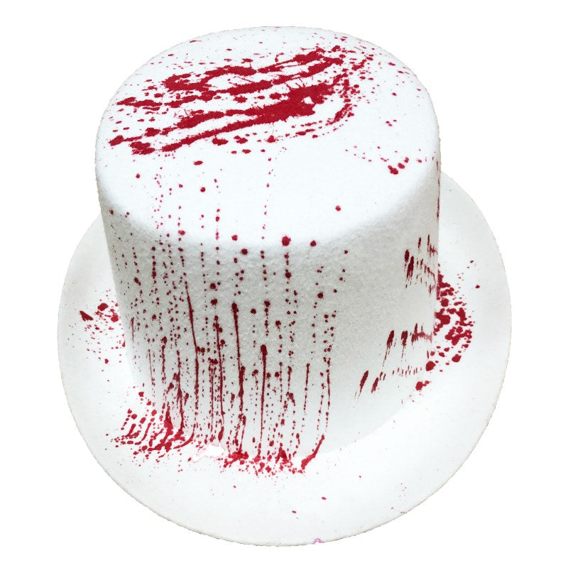 Bloody White Top Hat