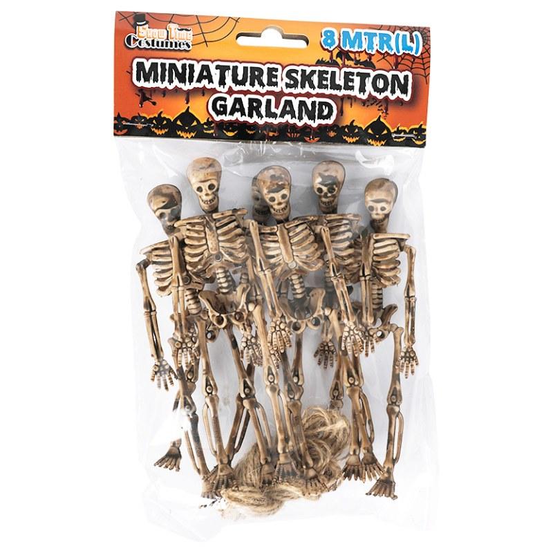 Mini Skeleton Garland - 8m